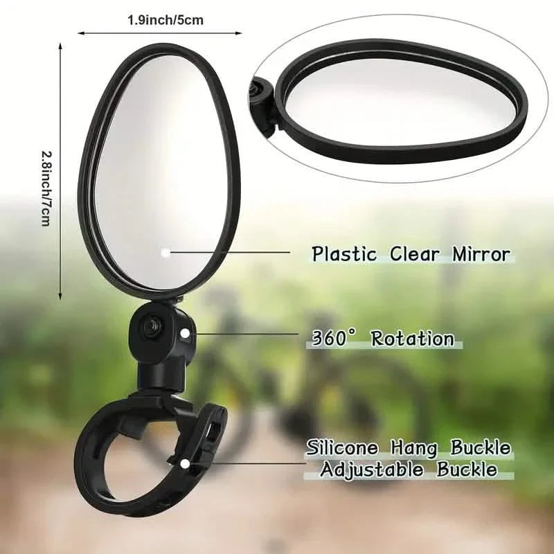 Adjustable Handlebar Mirror